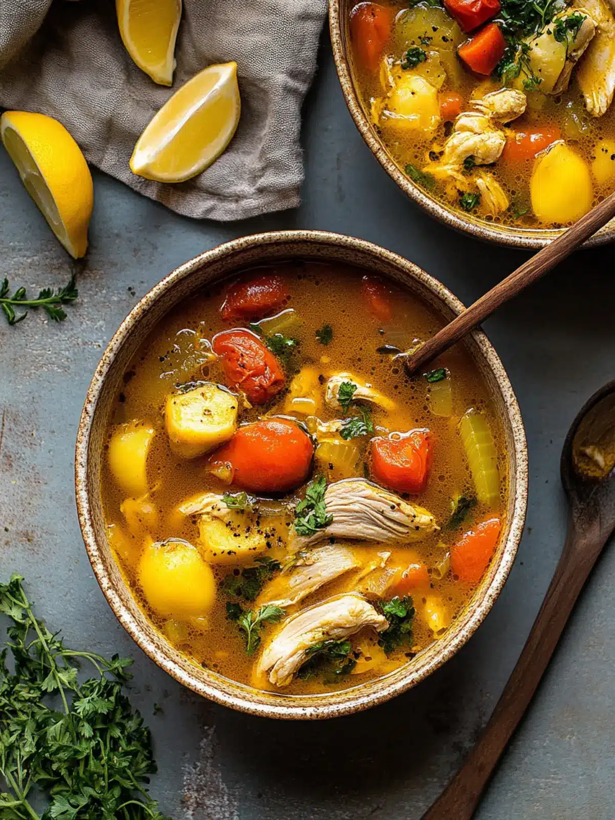 Nourishing Jamaican Chicken Soup