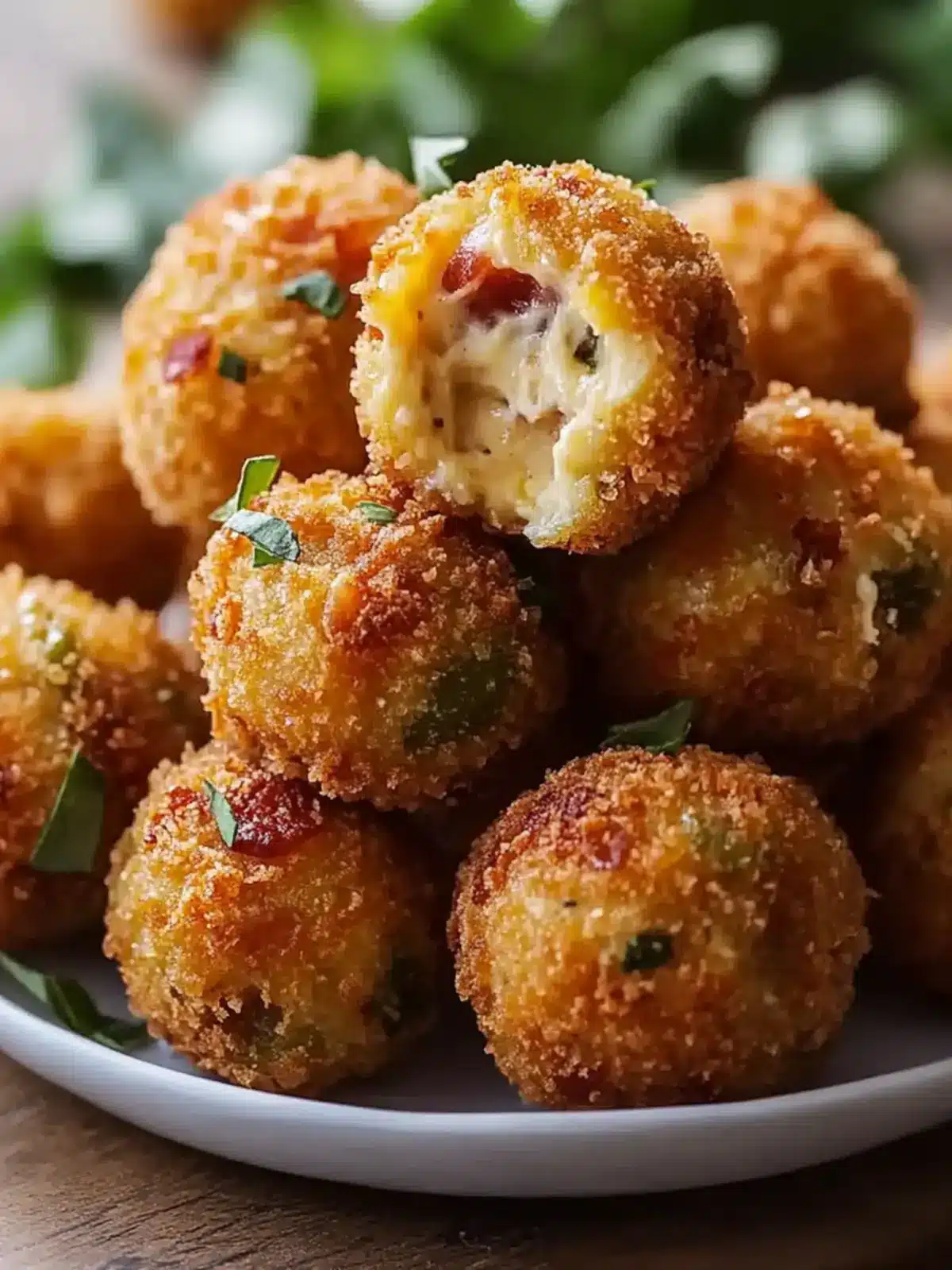 Simple Bacon Jalapeno Popper Cheese Balls