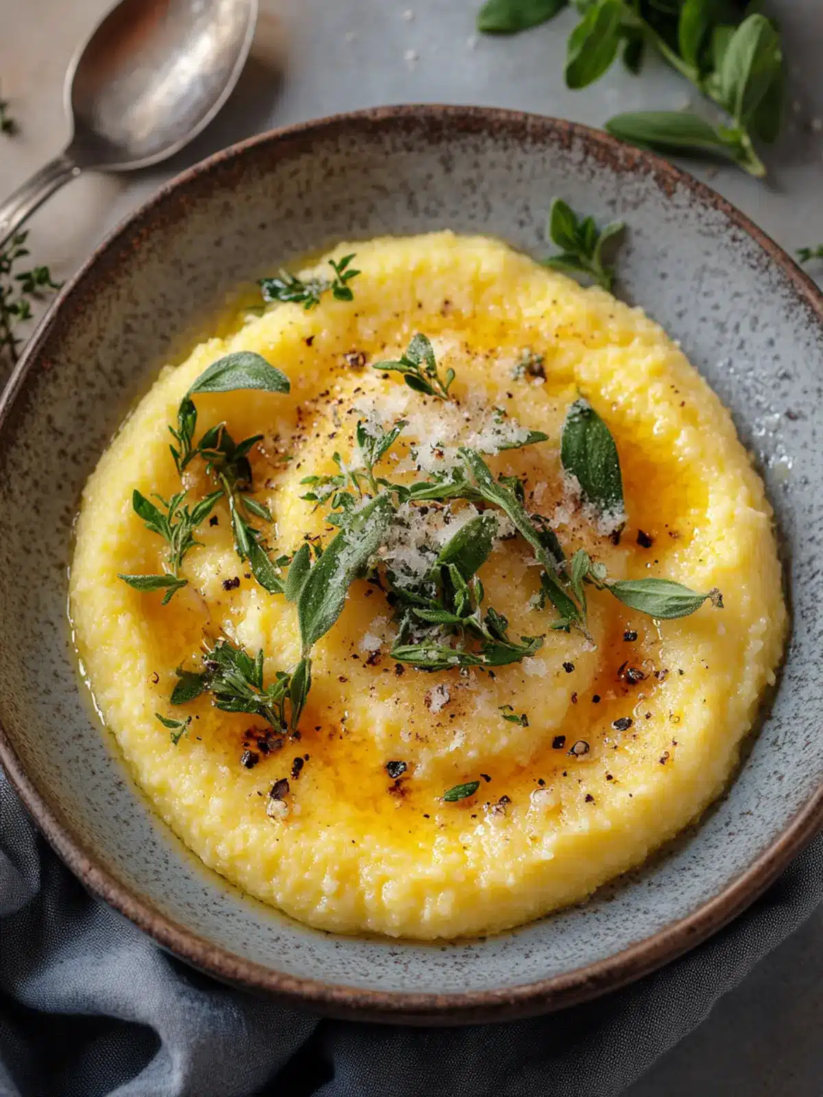 Creamy Parmesan Polenta: A Cozy Comfort Food Delight 2 Creamy Parmesan Polenta