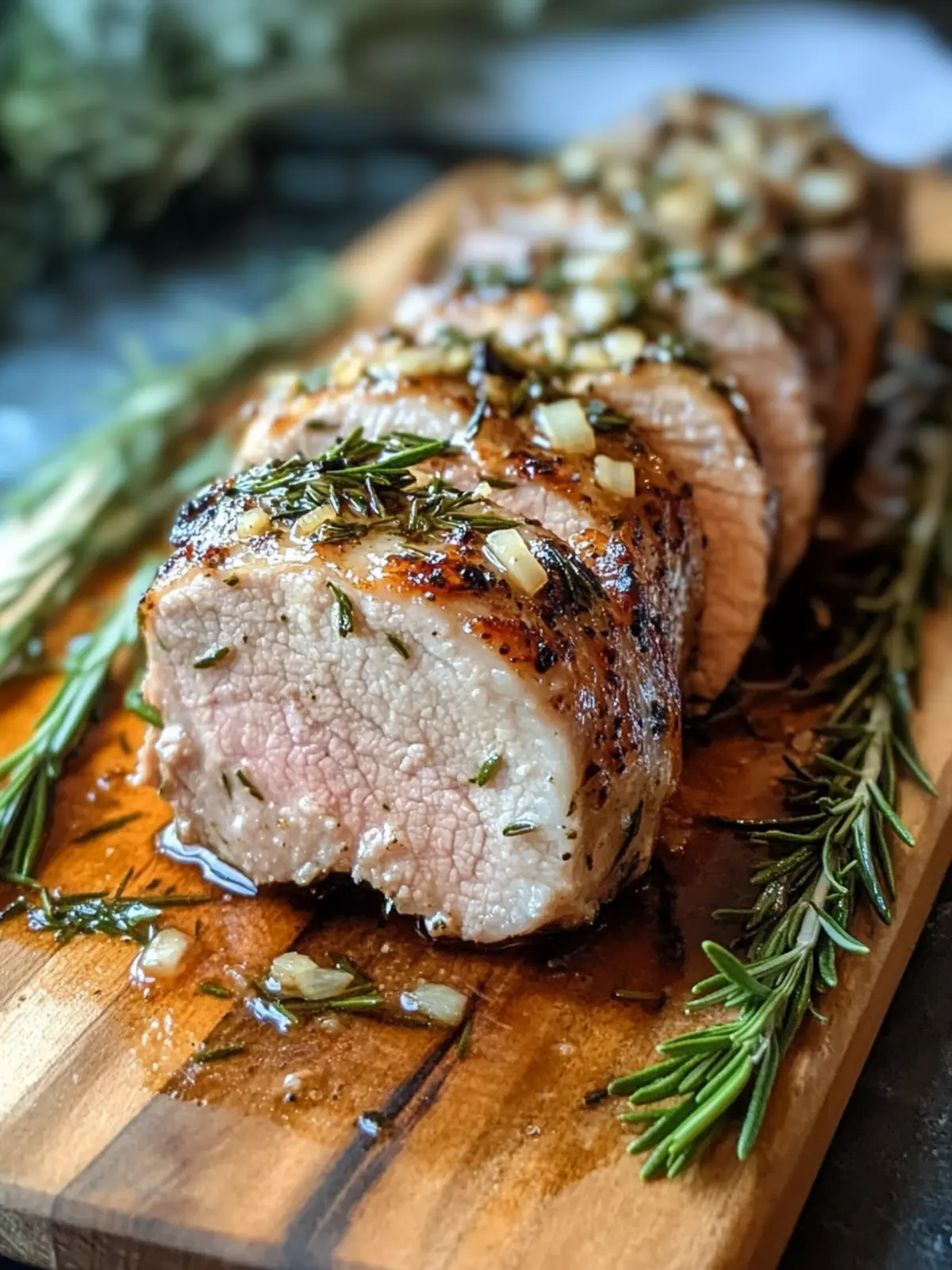 Rosemary Garlic Pork Tenderloin: A Flavorful Delight!