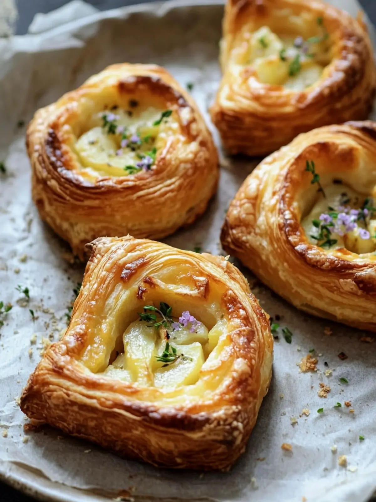 Mouthwatering Potato & Cheddar Danishes Your Family Will Love 3 potato & cheddar danishes