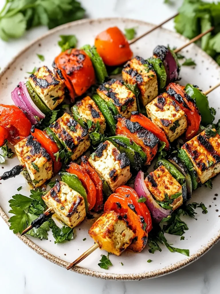 Savor the Flavors: Middle Eastern Tofu Kebabs You’ll Love