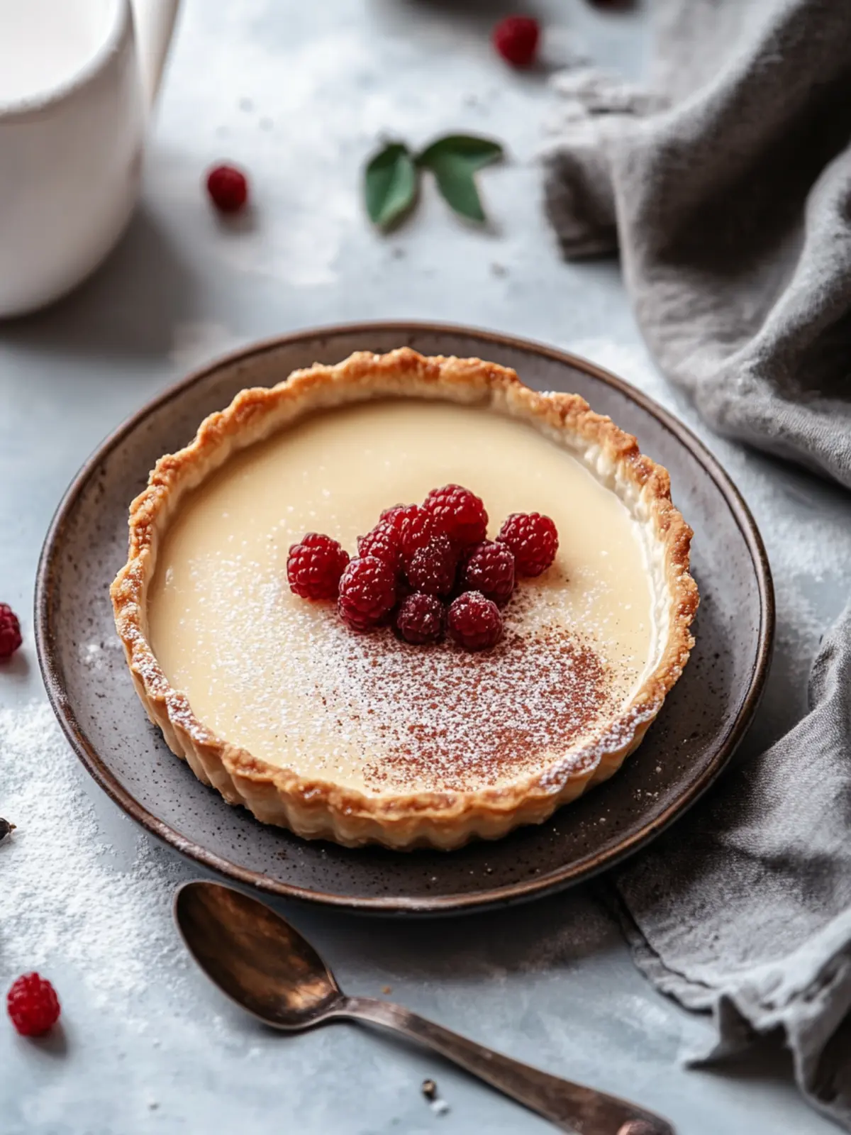 Comforting Creamy Milk Tart