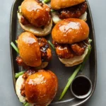 HONEY BBQ CHICKEN SLIDERS