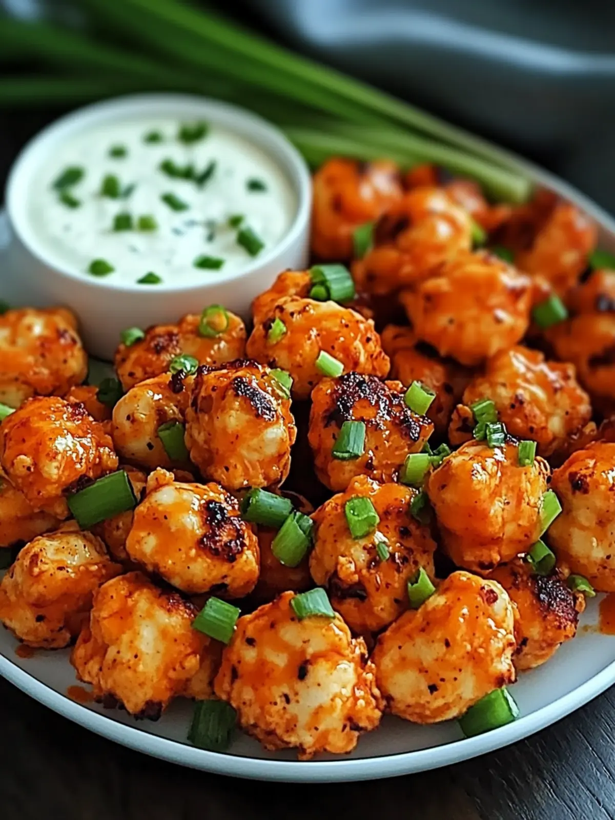 Irresistible Buffalo Garlic Chicken Bites for Flavor Lovers