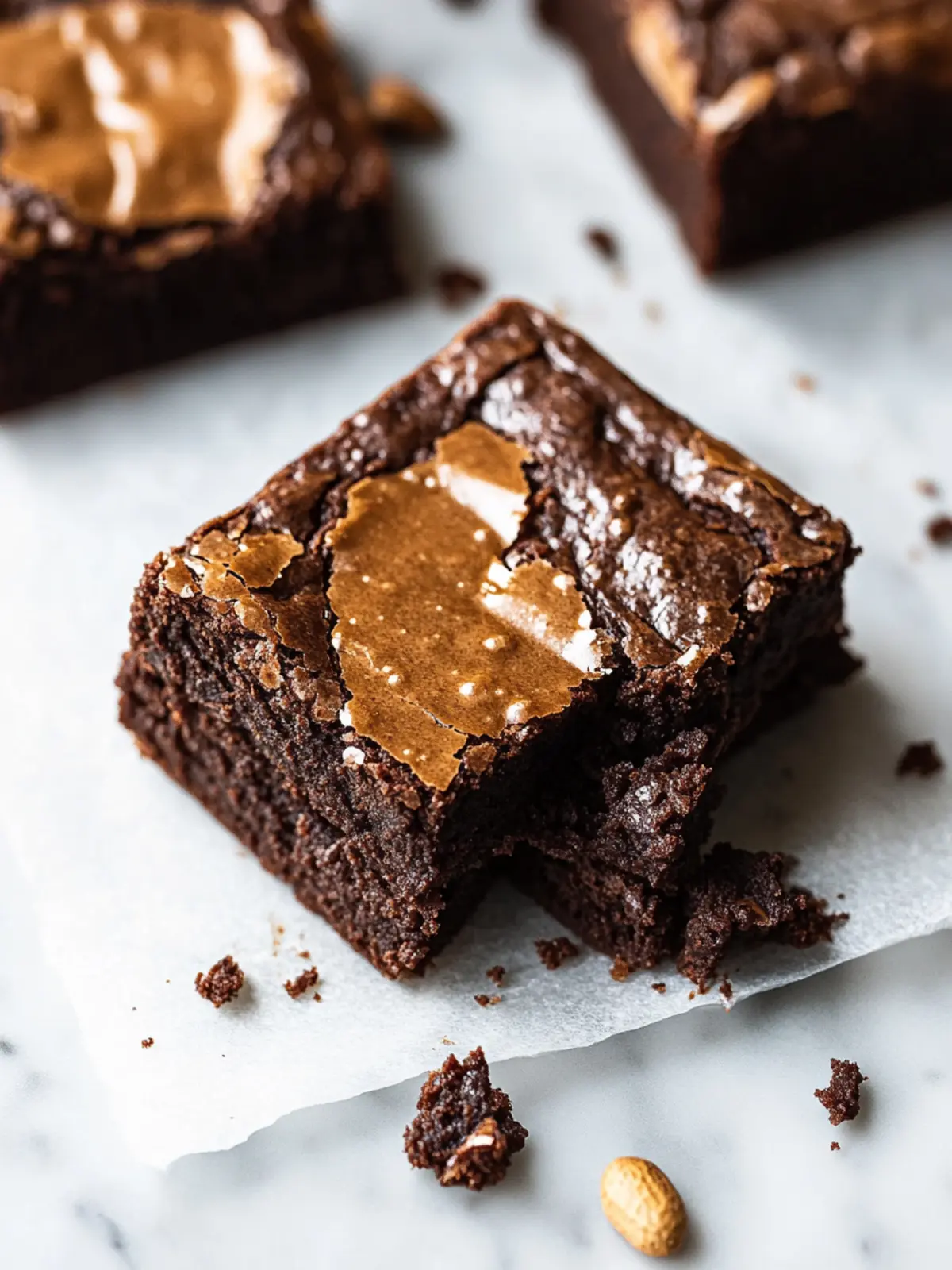 Peanut Butter Brownies [90 Minutes]