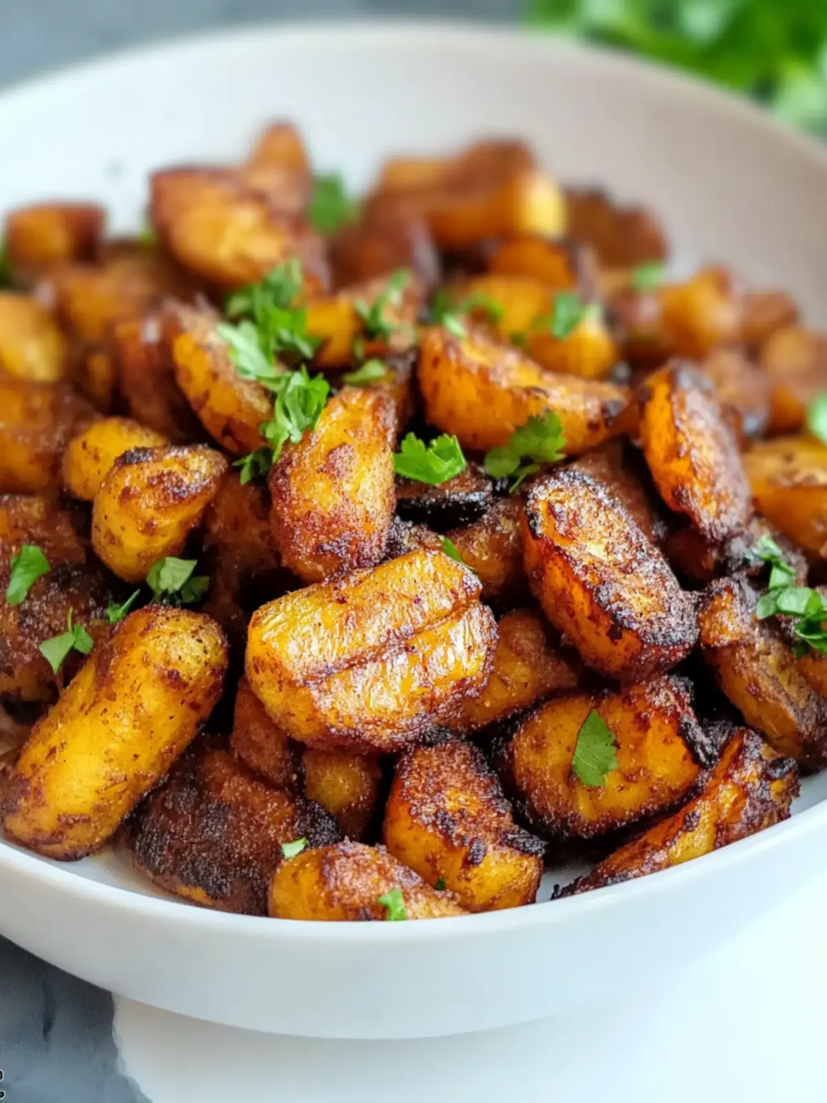 Easy Kelewele - Spicy Fried Plantains