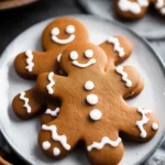 Soft Gingerbread Man Cookies [40 Minutes]