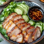 Air Fryer Lao Pork Belly with Jeow Som