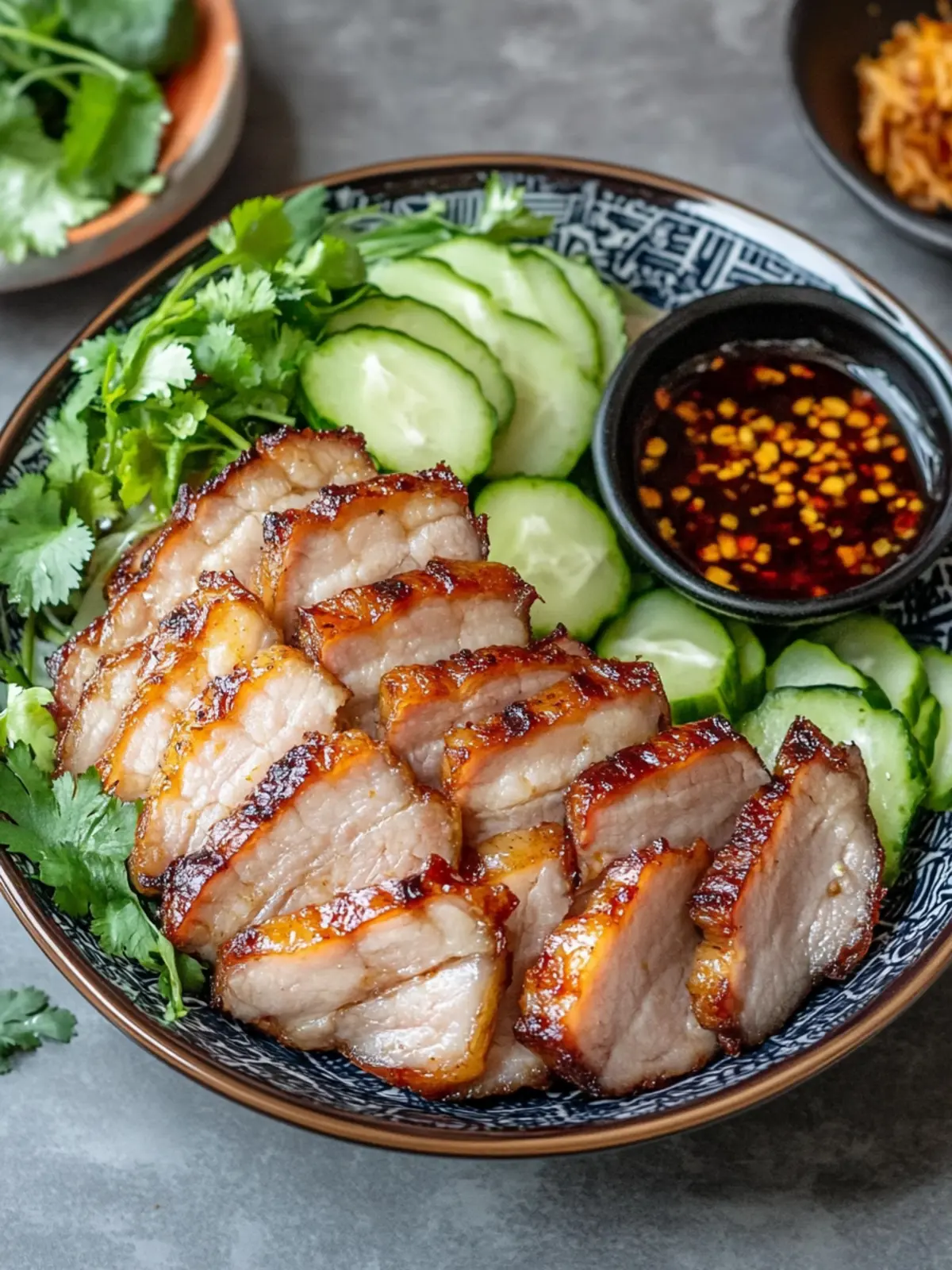 Air Fryer Lao Pork Belly with Jeow Som for Crispy Bliss 5 Air Fryer Lao Pork Belly with Jeow Som