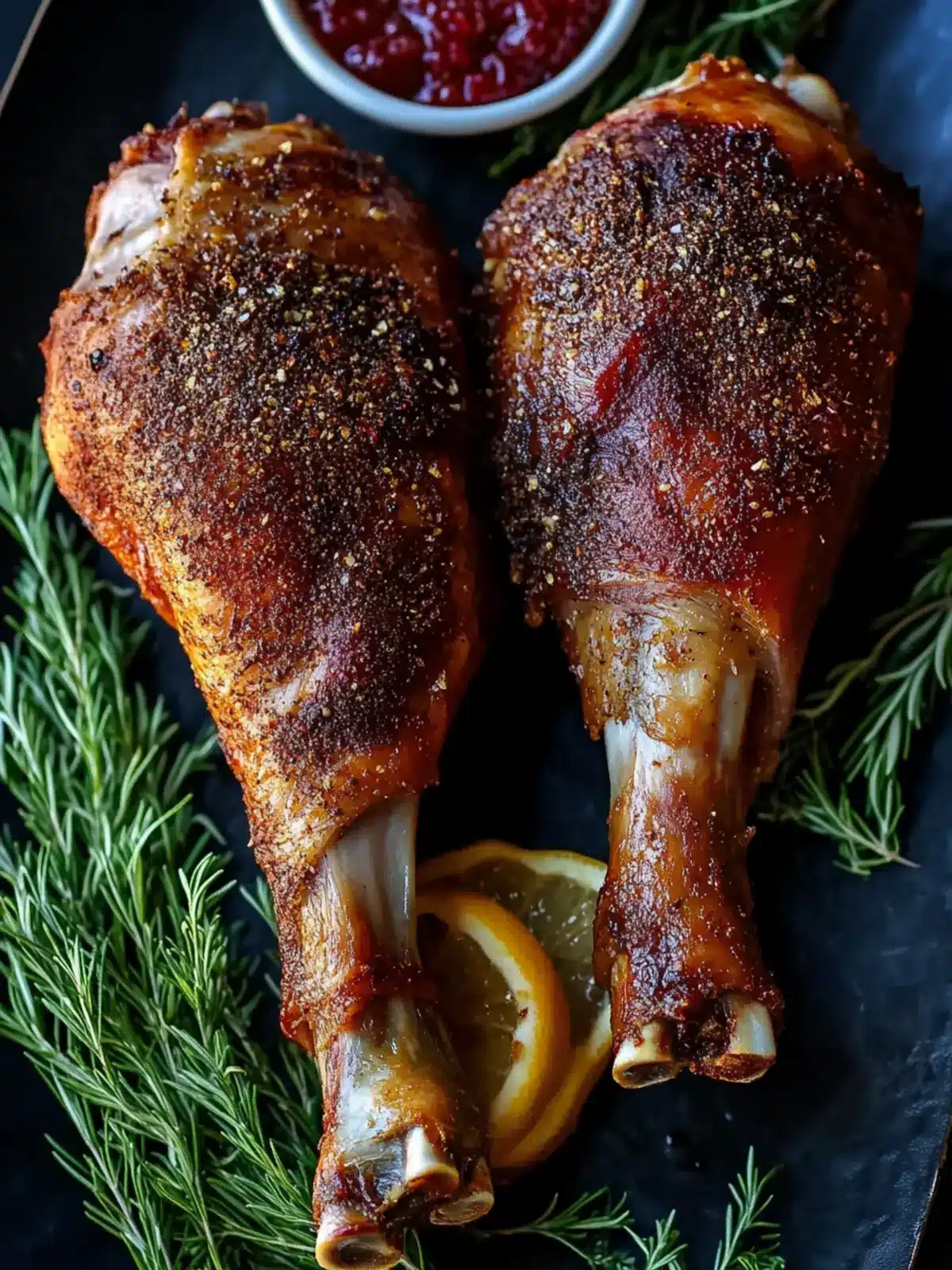 Smoked Turkey Legs Recipe