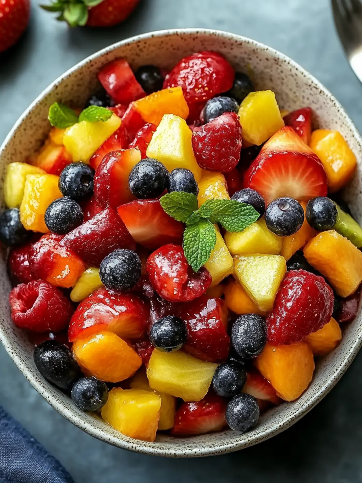 Easy Fruit Salad That Actually Tastes Amazing
