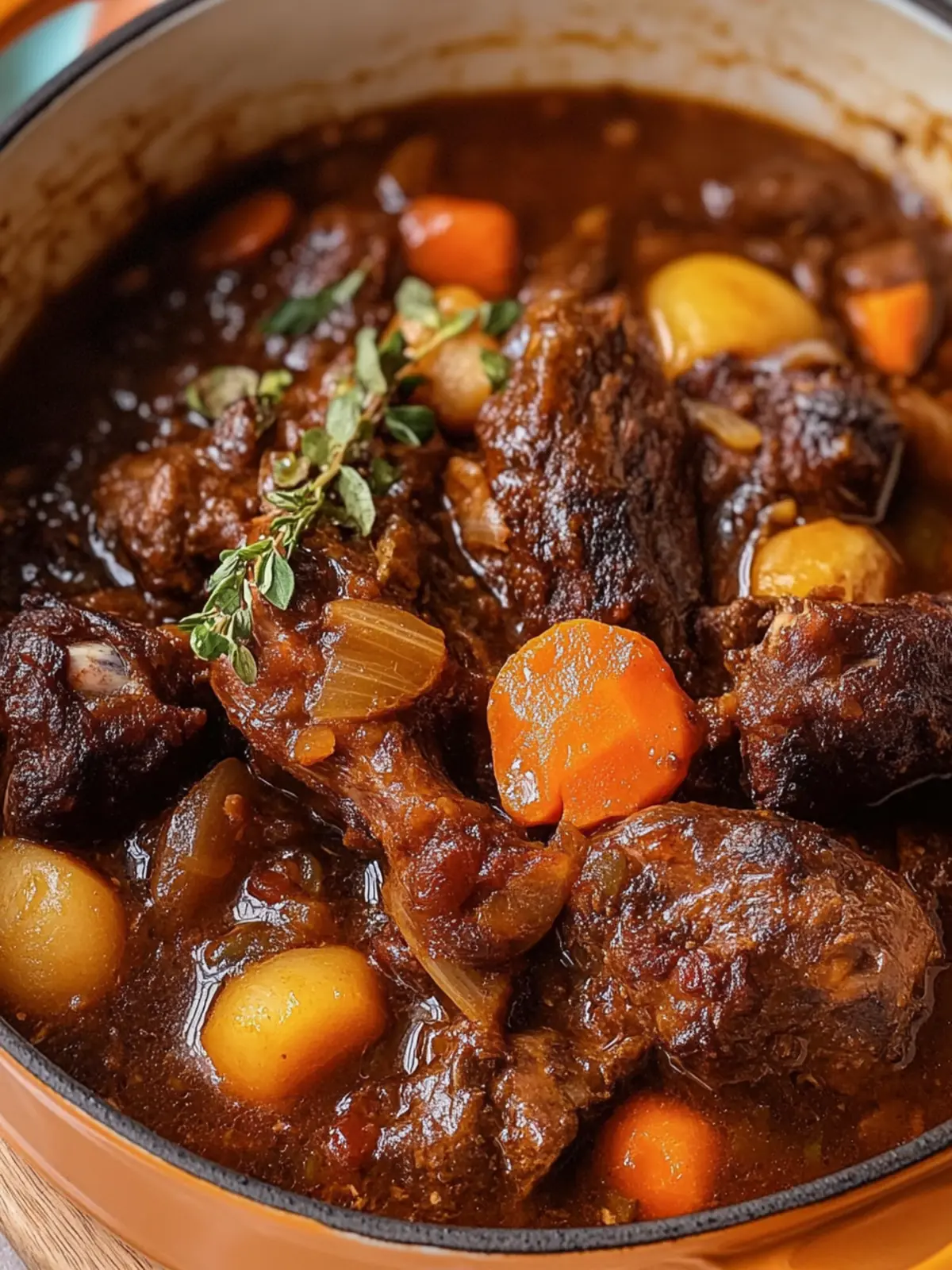Authentic Jamaican Oxtail Stew