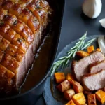 Bavarian Beer Roasted Pork with Sweet Potatoes: Cozy Comfort 9 Bavarian Beer Roasted Pork with Sweet Potatoes and Parsnip