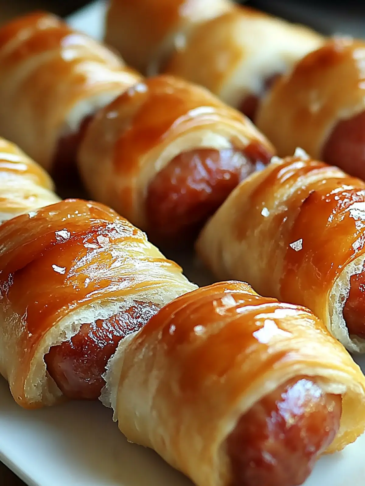 Irresistible Glazed Pigs in a Blanket