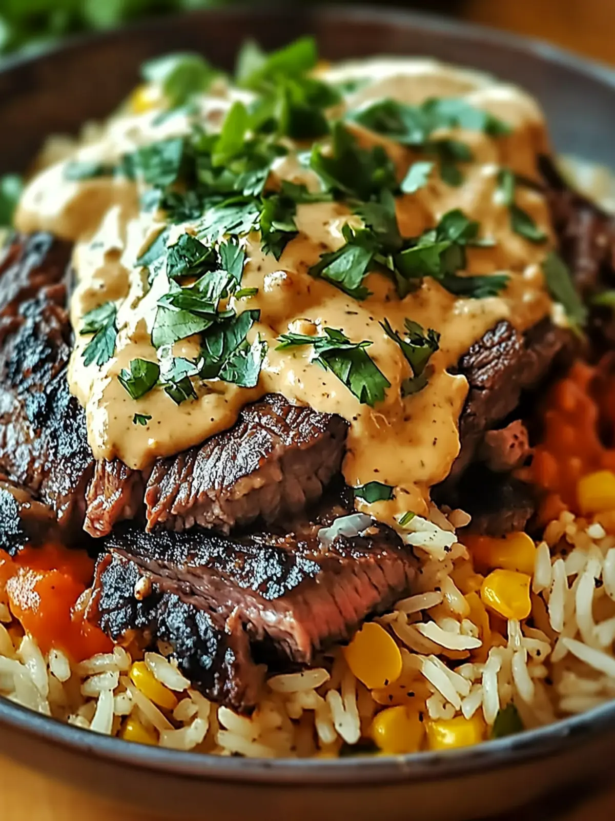 Irresistible Steak and Queso Rice: A Flavor Explosion
