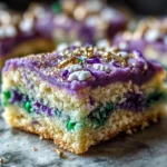 Mardi Gras King Cake Bars: Amazing Festive Treat