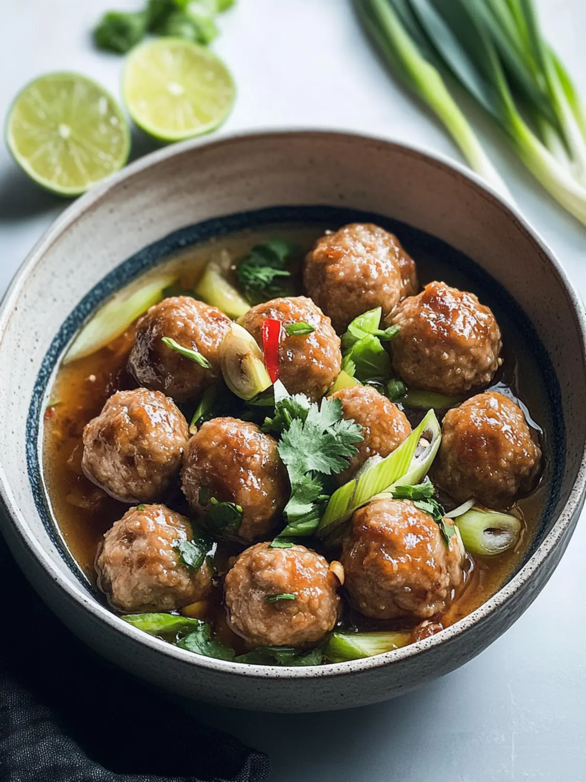 Chinese Lion’s Head Meatballs