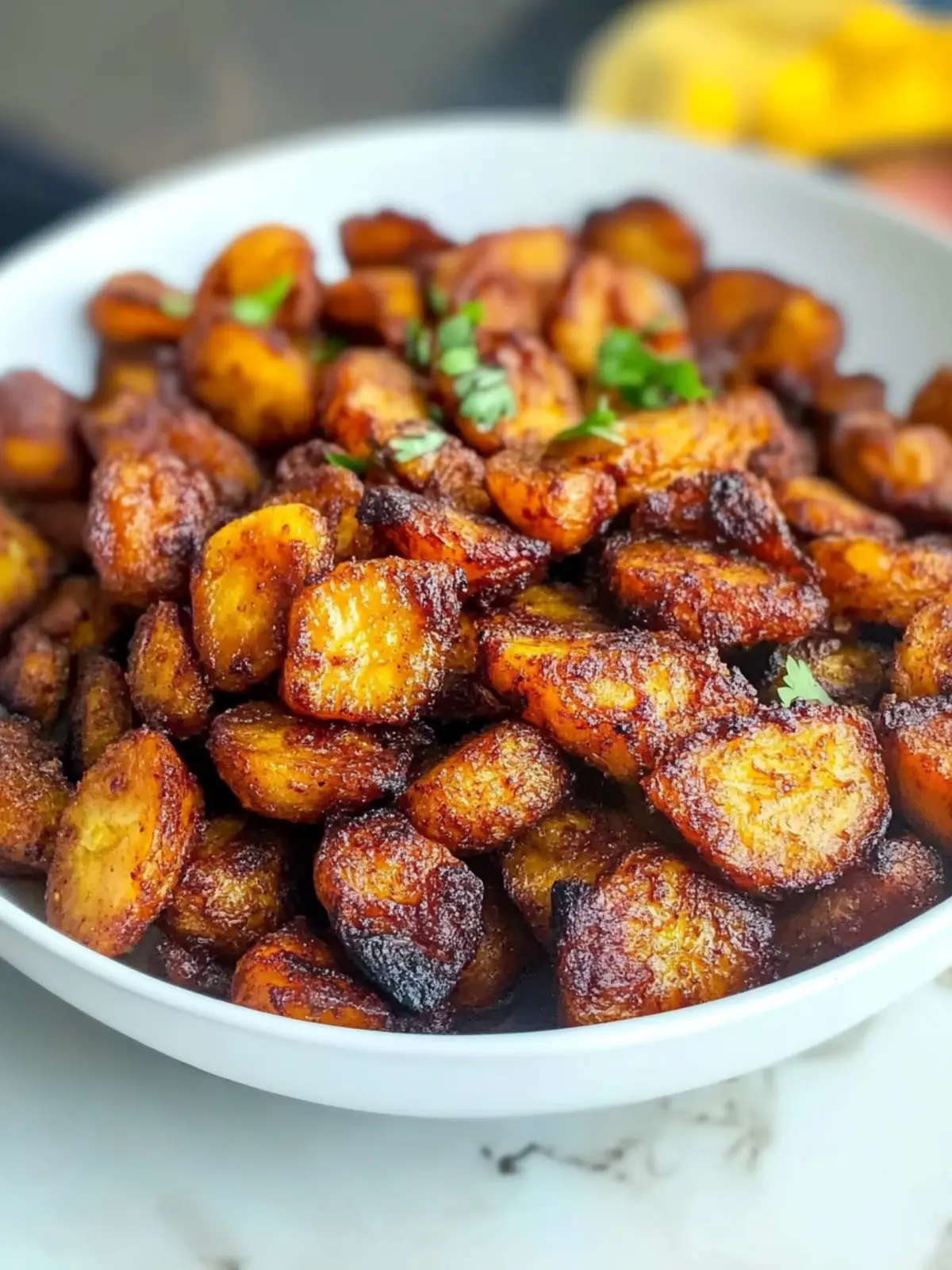 Easy Kelewele - Spicy Fried Plantains