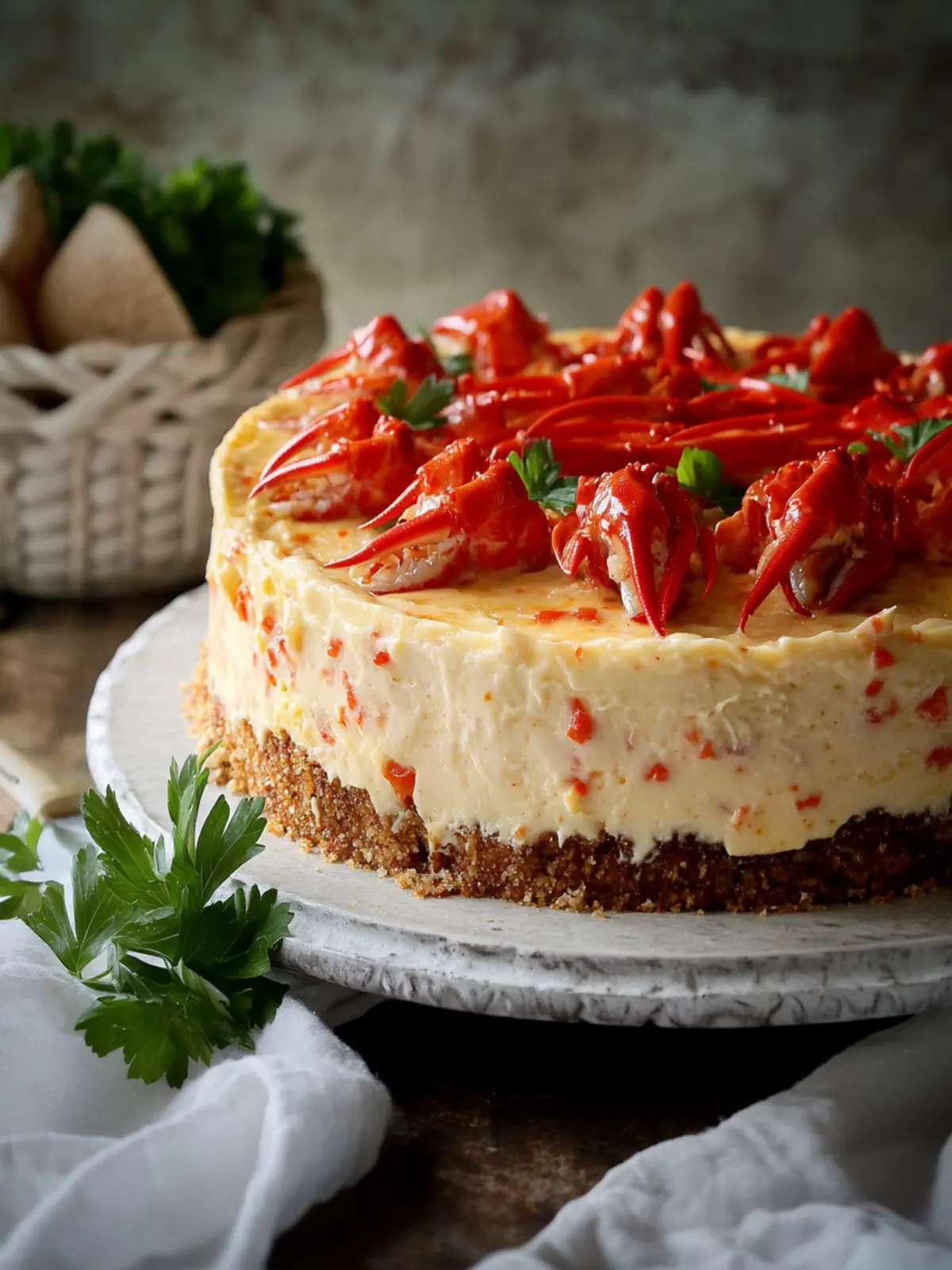 Crawfish Cheesecake