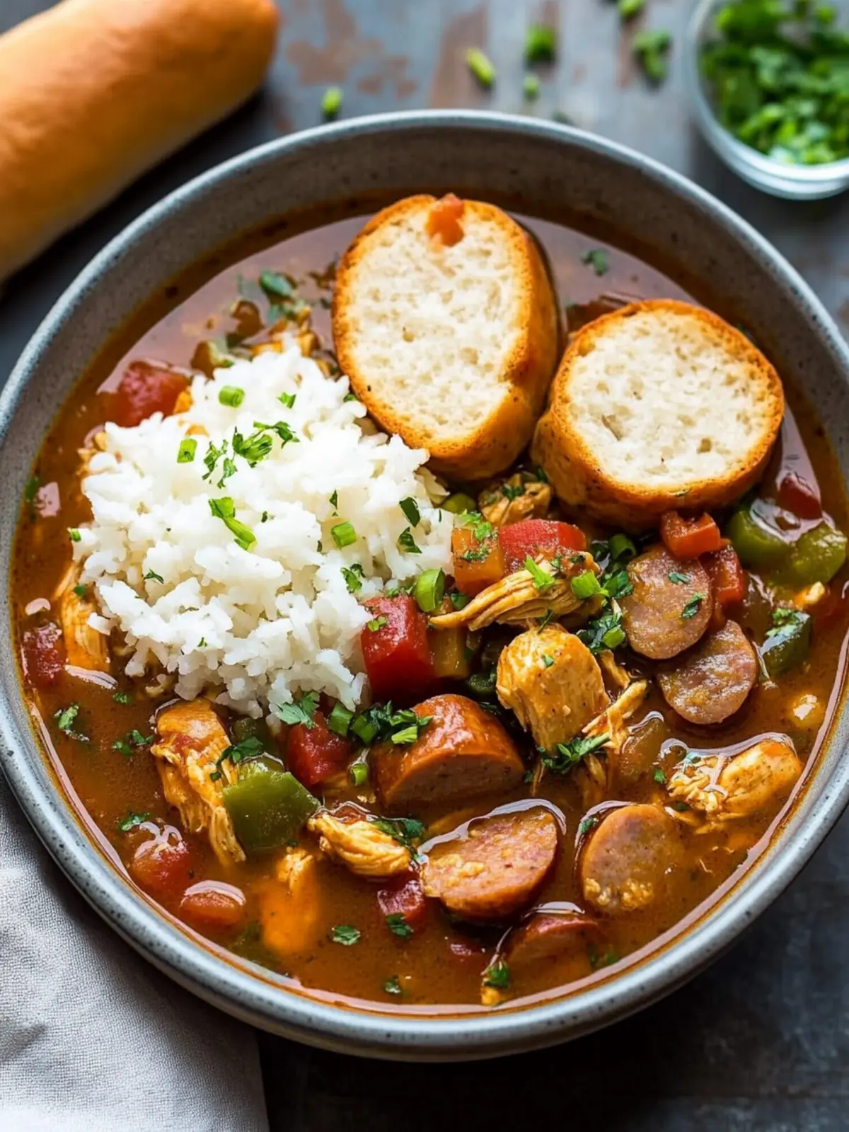 Soulful Chicken and Sausage Gumbo Recipe for Ultimate Comfort 5 Soulful Chicken and Sausage Gumbo Recipe
