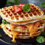 Protein Waffle Sandwich