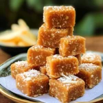 Dulce De Leche Coconut Burfi Recipe