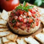 Flavorful Bruschetta Cheese Ball