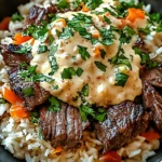 Irresistible Steak and Queso Rice: A Flavor Explosion