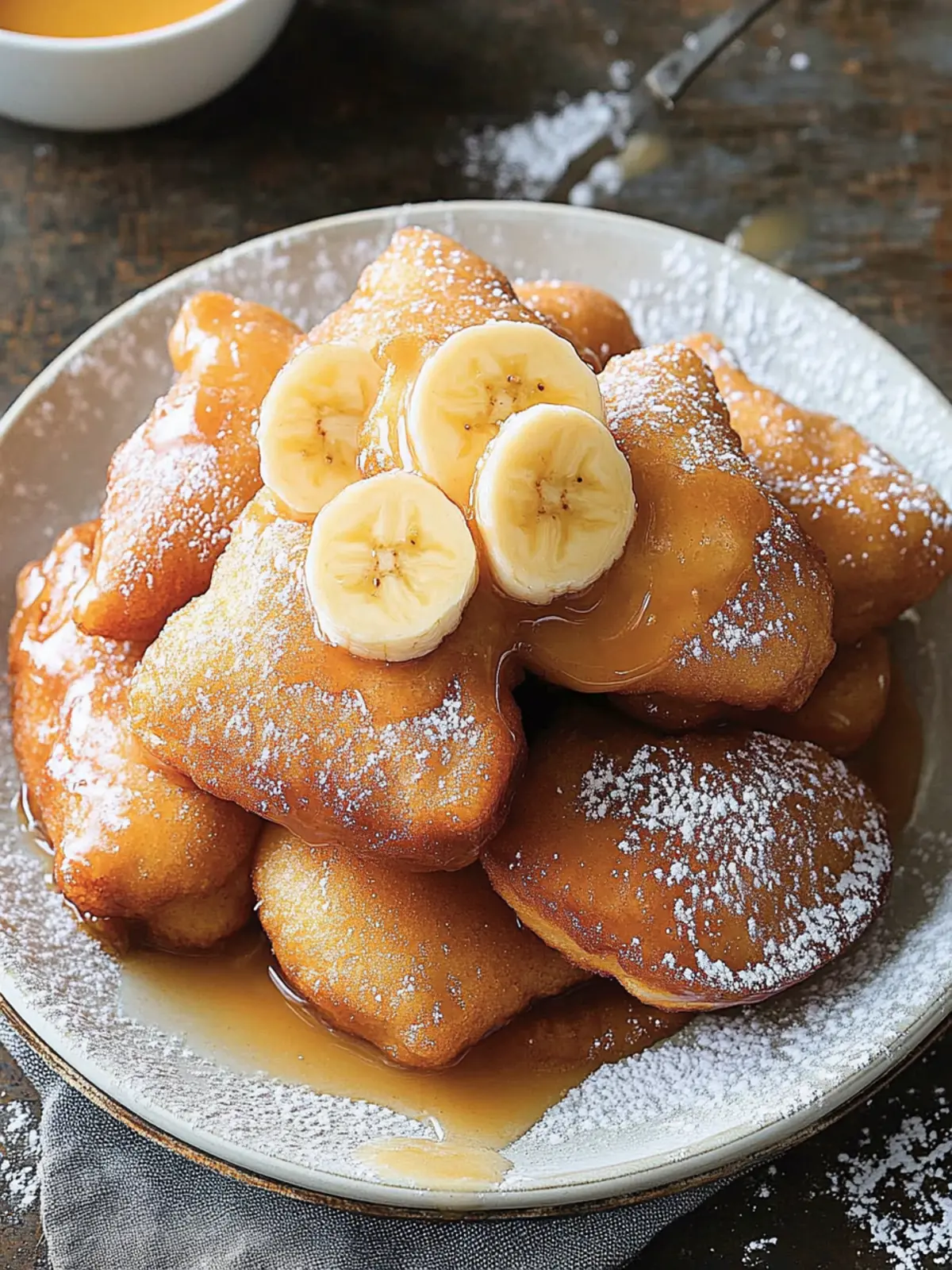 Bananas Foster Beignets