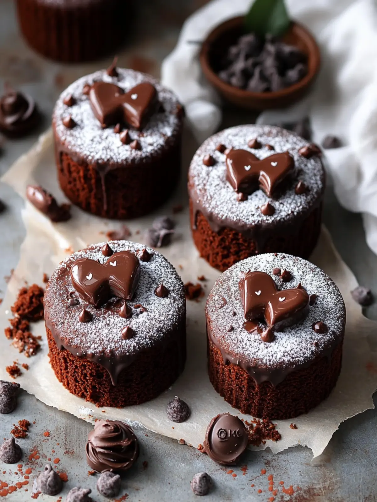 Kahlua Chocolate Cakes