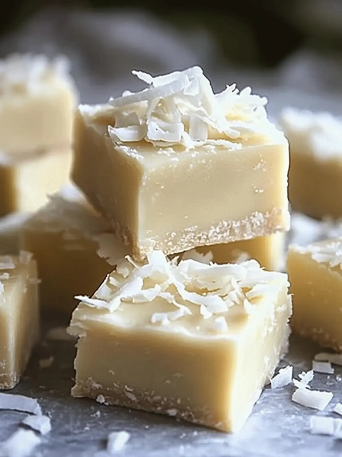 Sweet & Dreamy White Chocolate Coconut Fudge Recipe