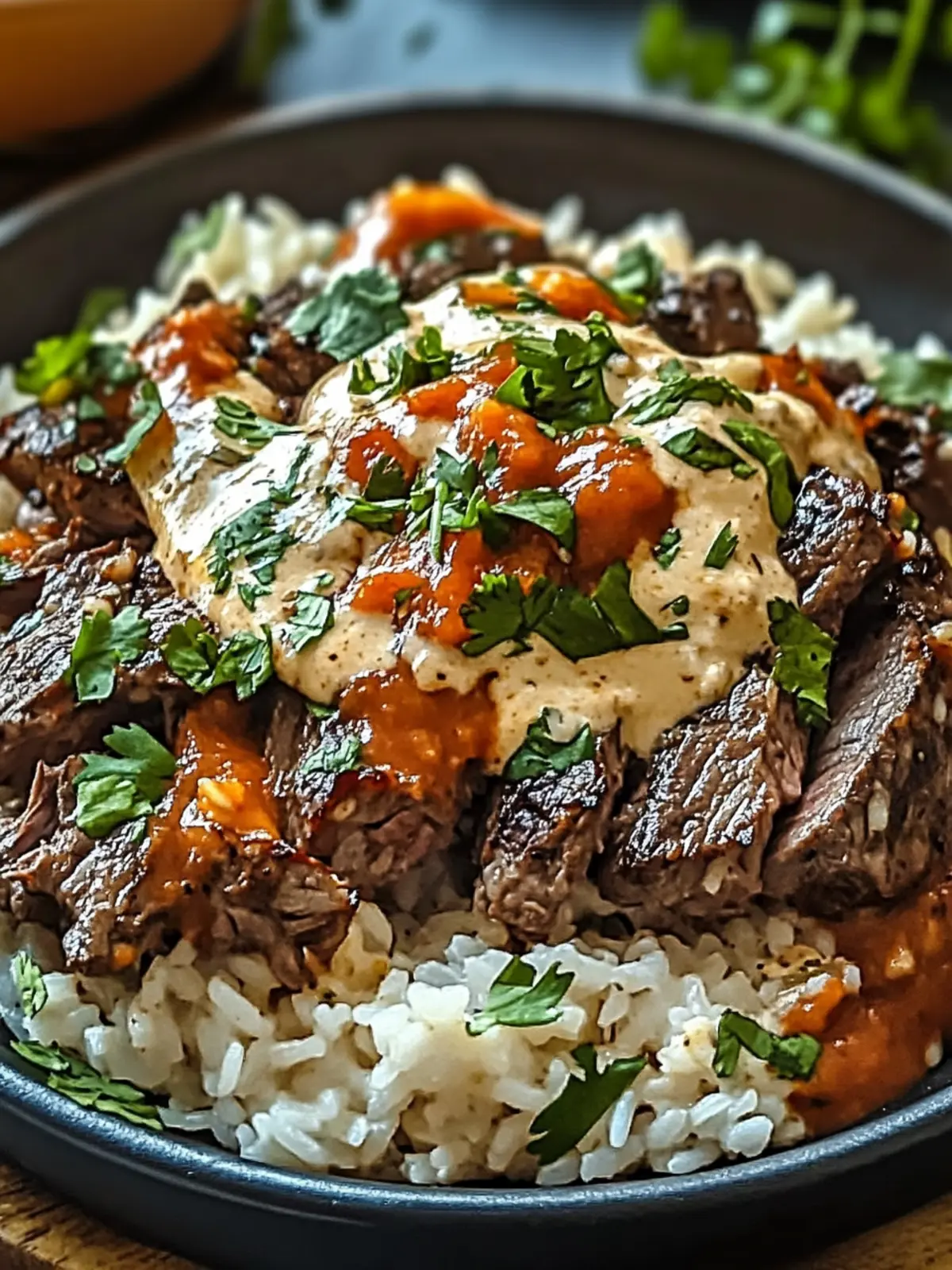 Irresistible Steak and Queso Rice: A Flavor Explosion