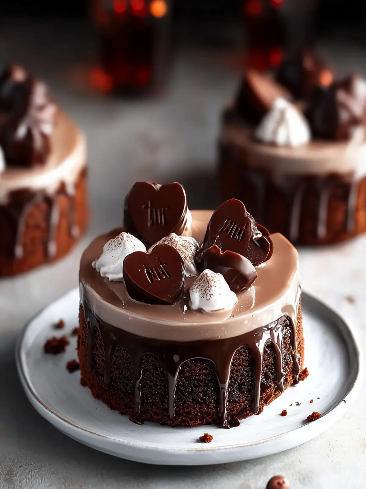 Kahlua Chocolate Cakes