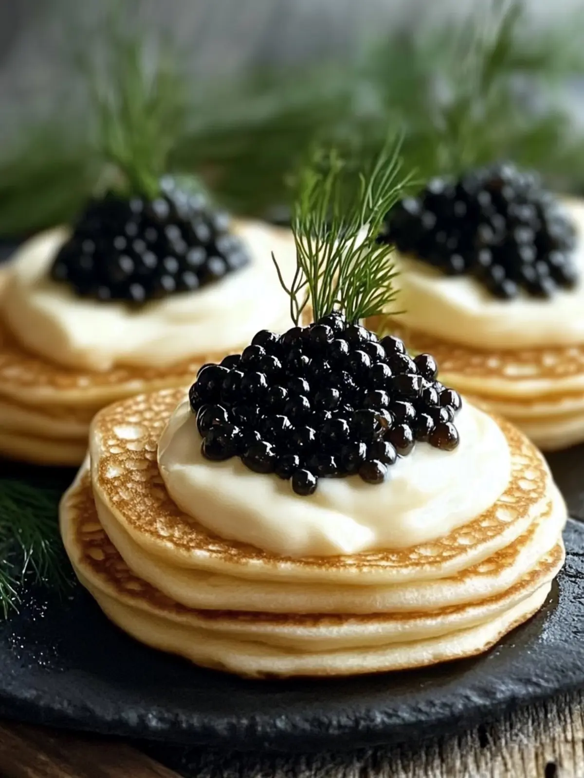 Caviar & Homemade Blini with Crème Fraîche: Your Luxurious Feast 5 Caviar & Homemade Blini with Crème Fraîche: A Luxurious Treat