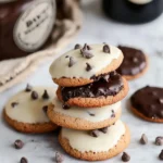 Bailey’s Chocolate Dipped Cookies