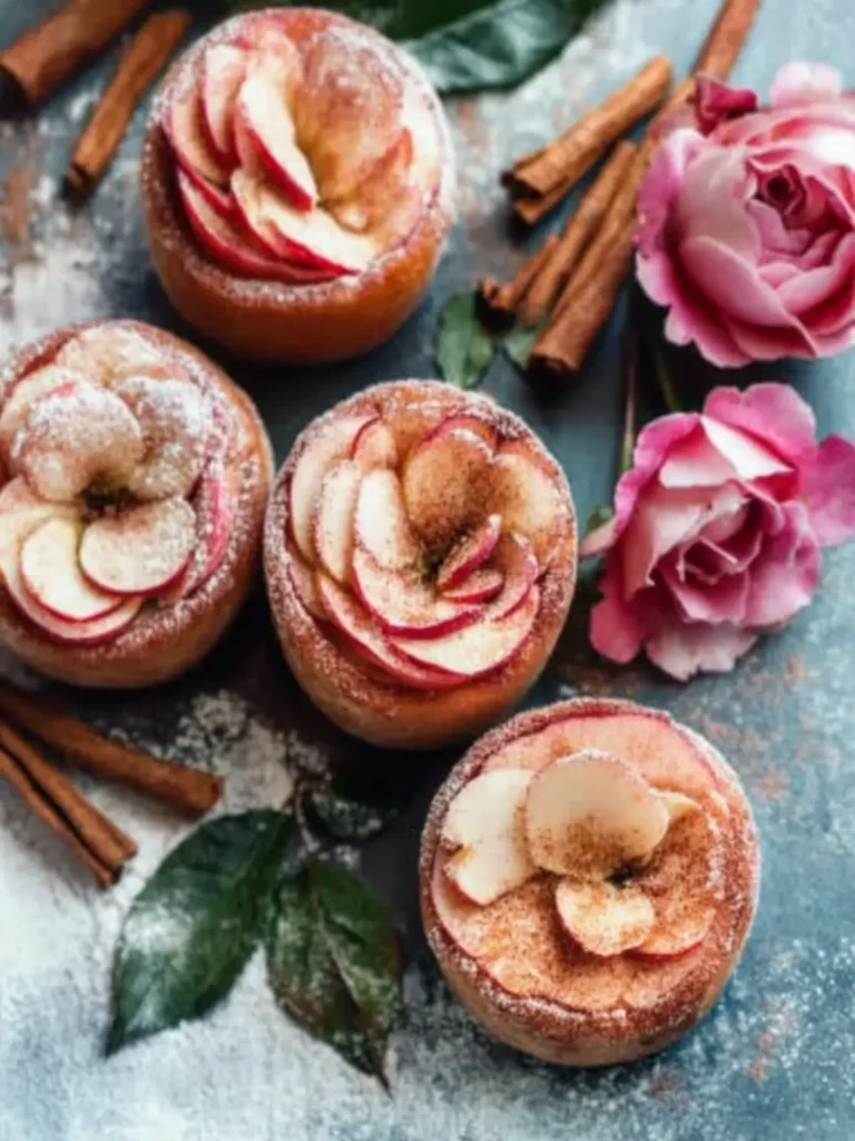 Cinnamon Apple Roses