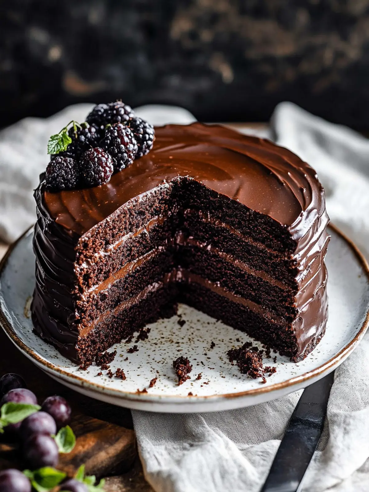 Perfectly Moist Chocolate Fudge Cake That Everyone Will Love 2 Chocolate Fudge Cake