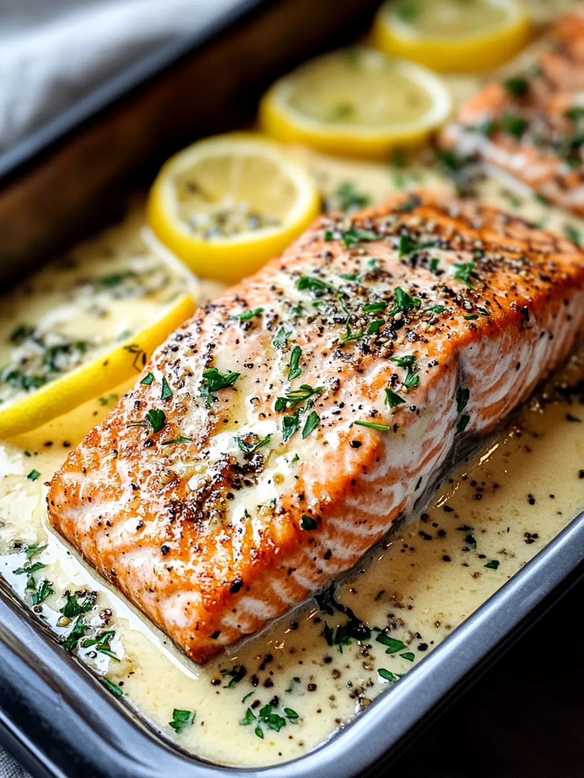 Baked Boursin Salmon – Creamy, Flavorful & Perfectly Baked