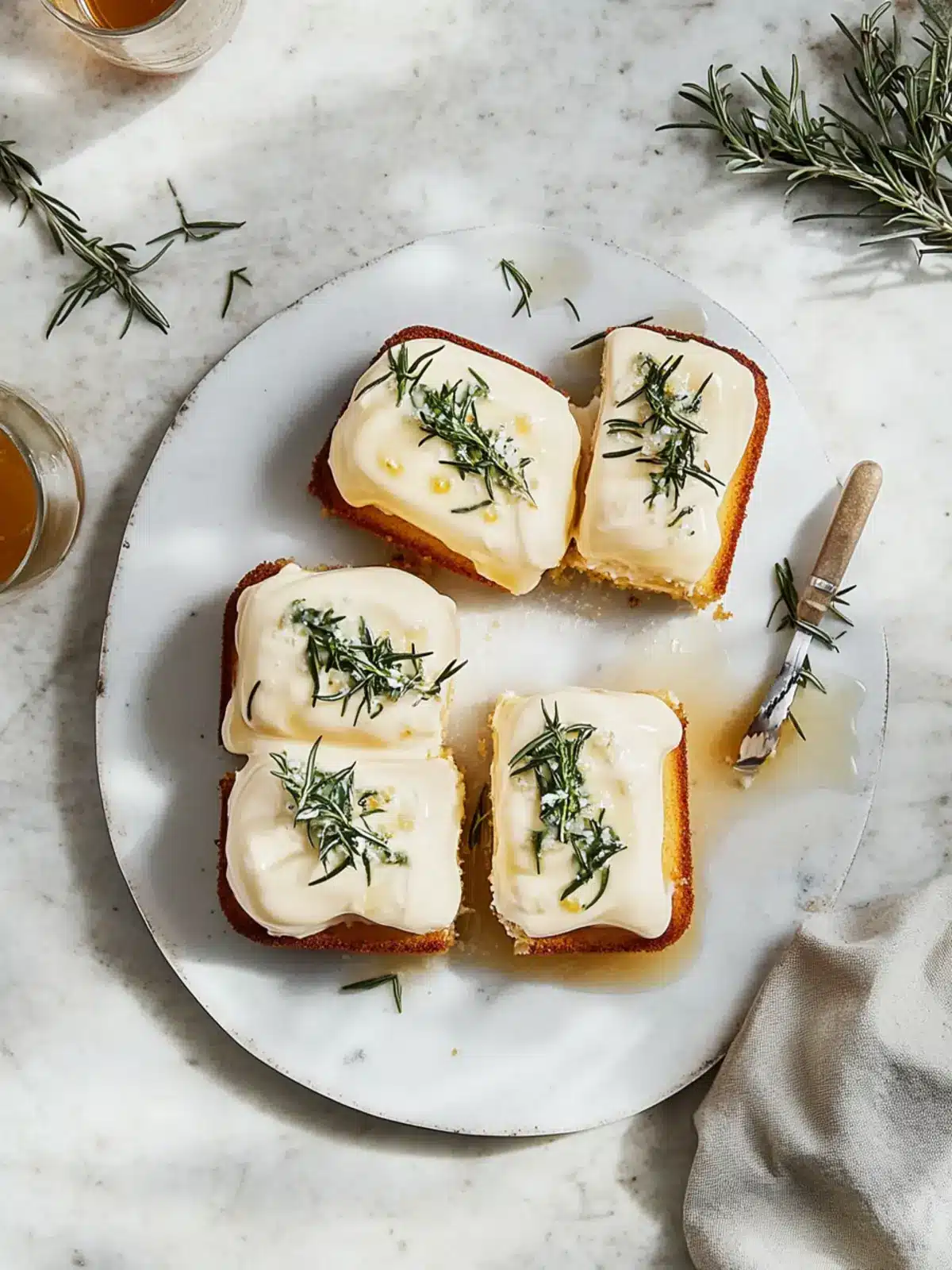 Delight in George Wintle’s Rosemary Syrup Cake with Mead Cream 4 George Wintle’s rosemary syrup cake with mead cream