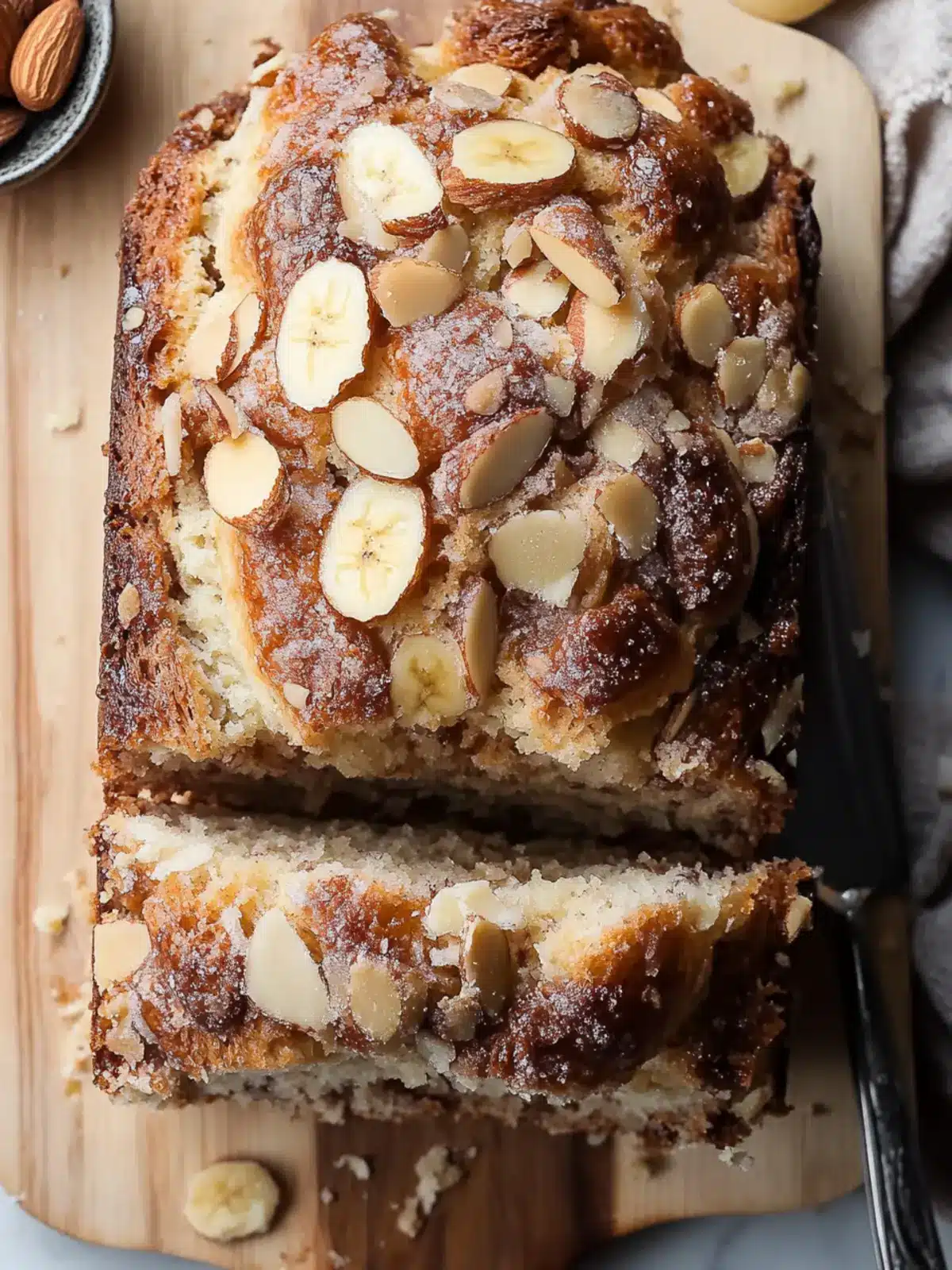 Delicious Almond Croissant Banana Bread for Easy Baking Bliss 4 Almond Croissant Banana Bread