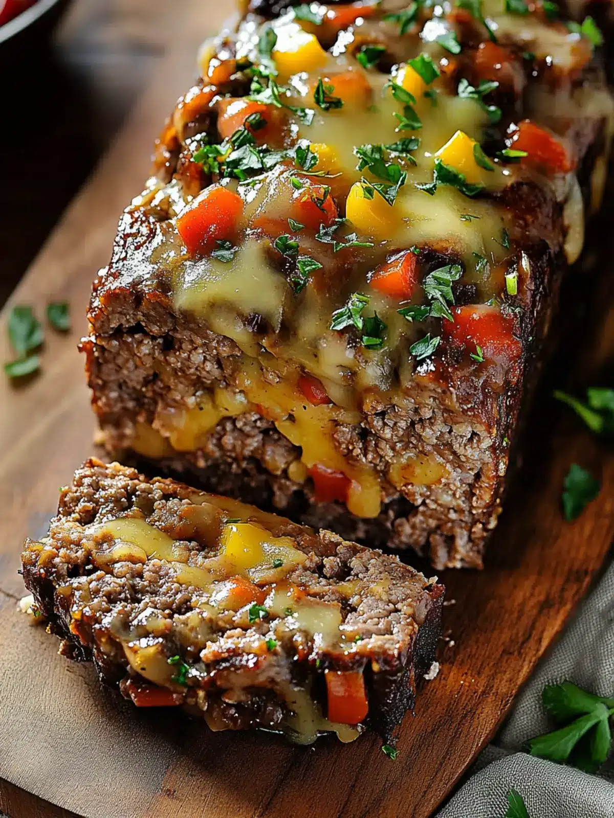 Juicy Philly Cheesesteak Meatloaf Recipe: Dinner Reimagined
