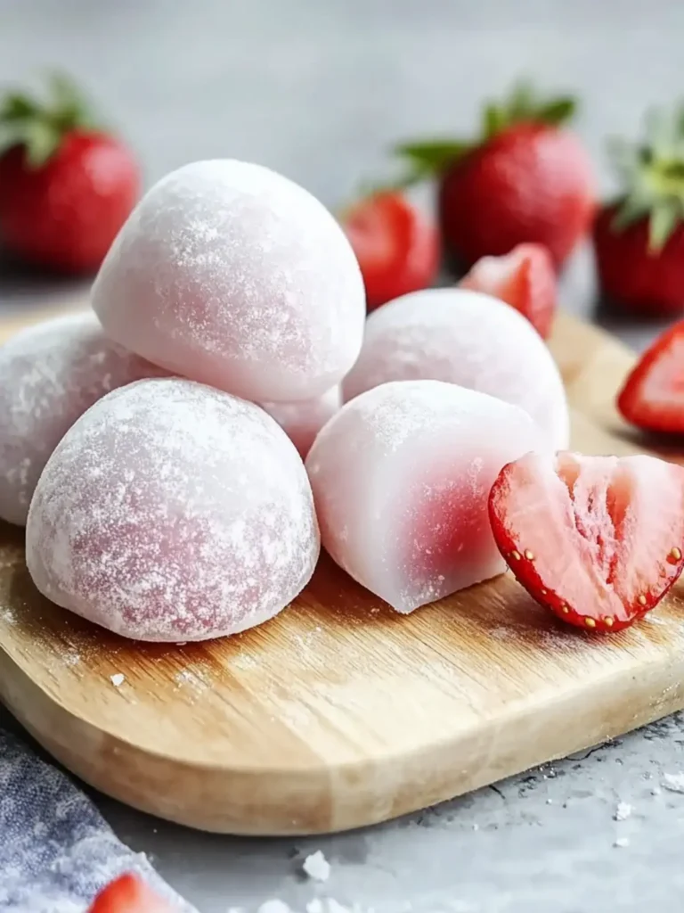 Healthy Strawberry Mochi – 5-Minute Recipe for a Sweet Treat