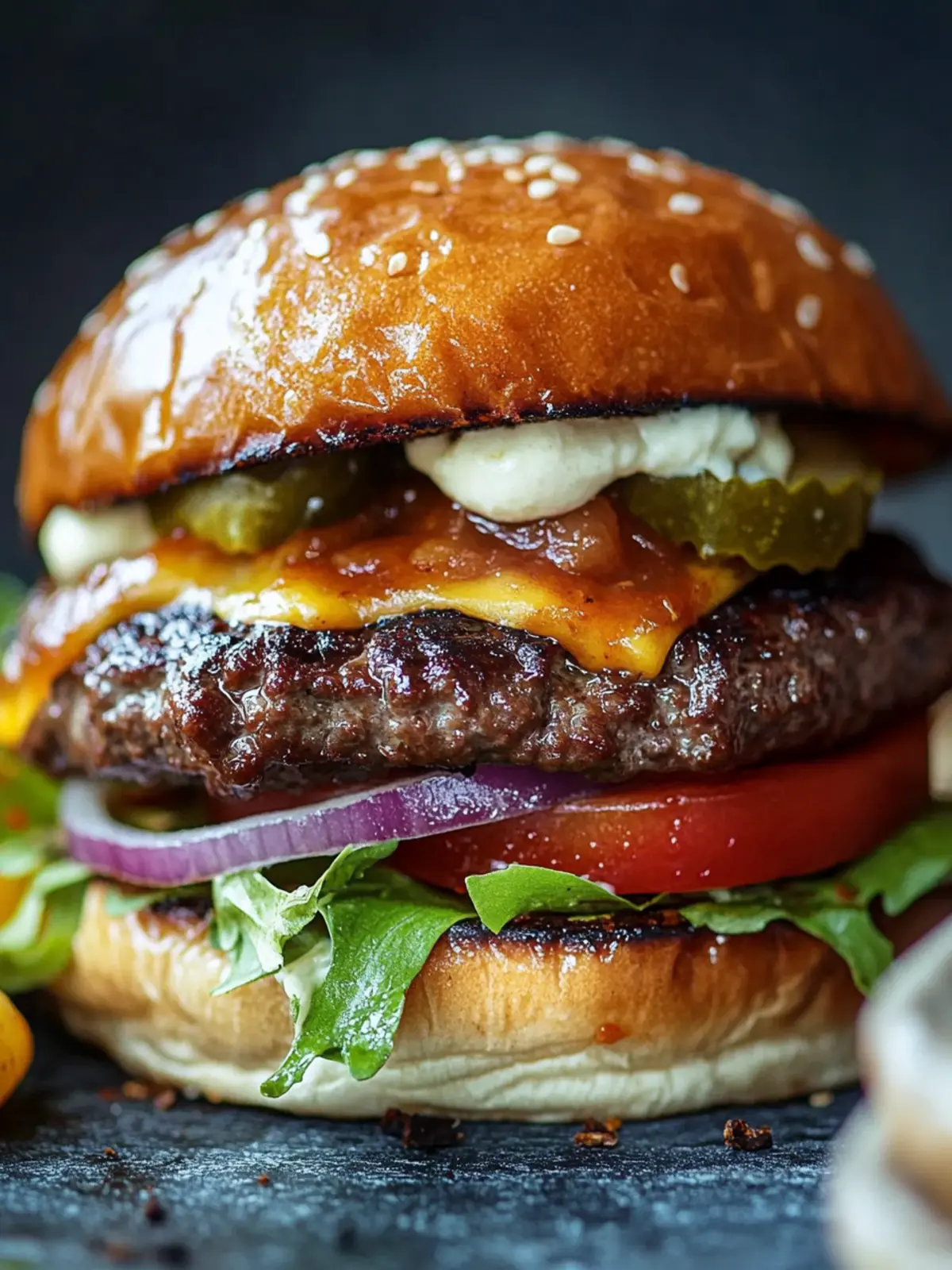 Spicy Beef Burger Recipe