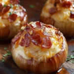 Bacon Cheddar Onion Bombs