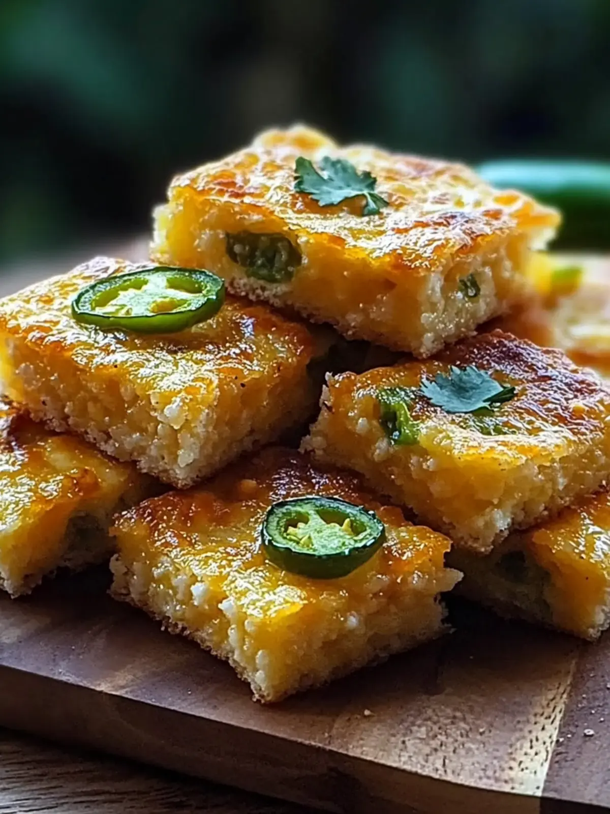 Jalapeño Cheese Squares