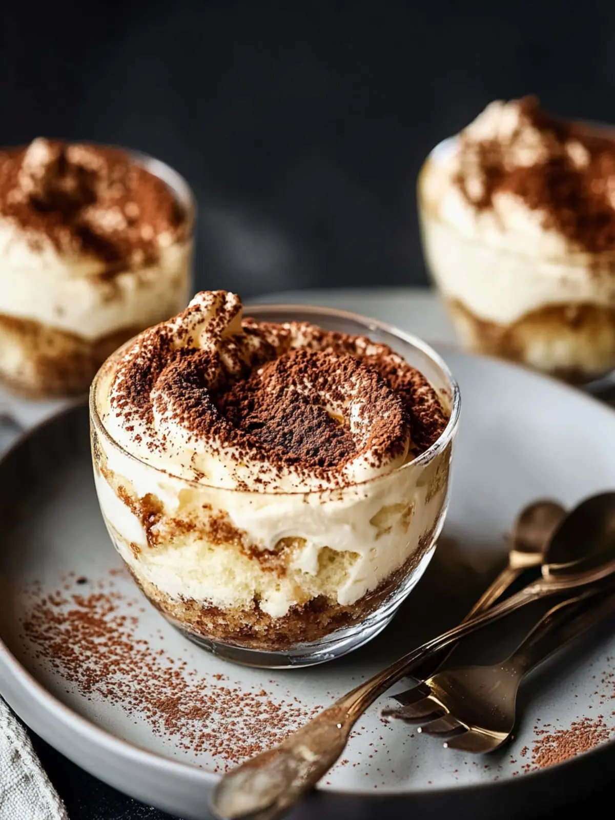 Creamy-Dreamy Individual Tiramisu Cups for Effortless Elegance 5 Creamy-Dreamy Individual Tiramisu Cups