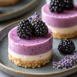 Mini Blackberry Lavender Cheesecakes: A Beginner’s Dream Dessert