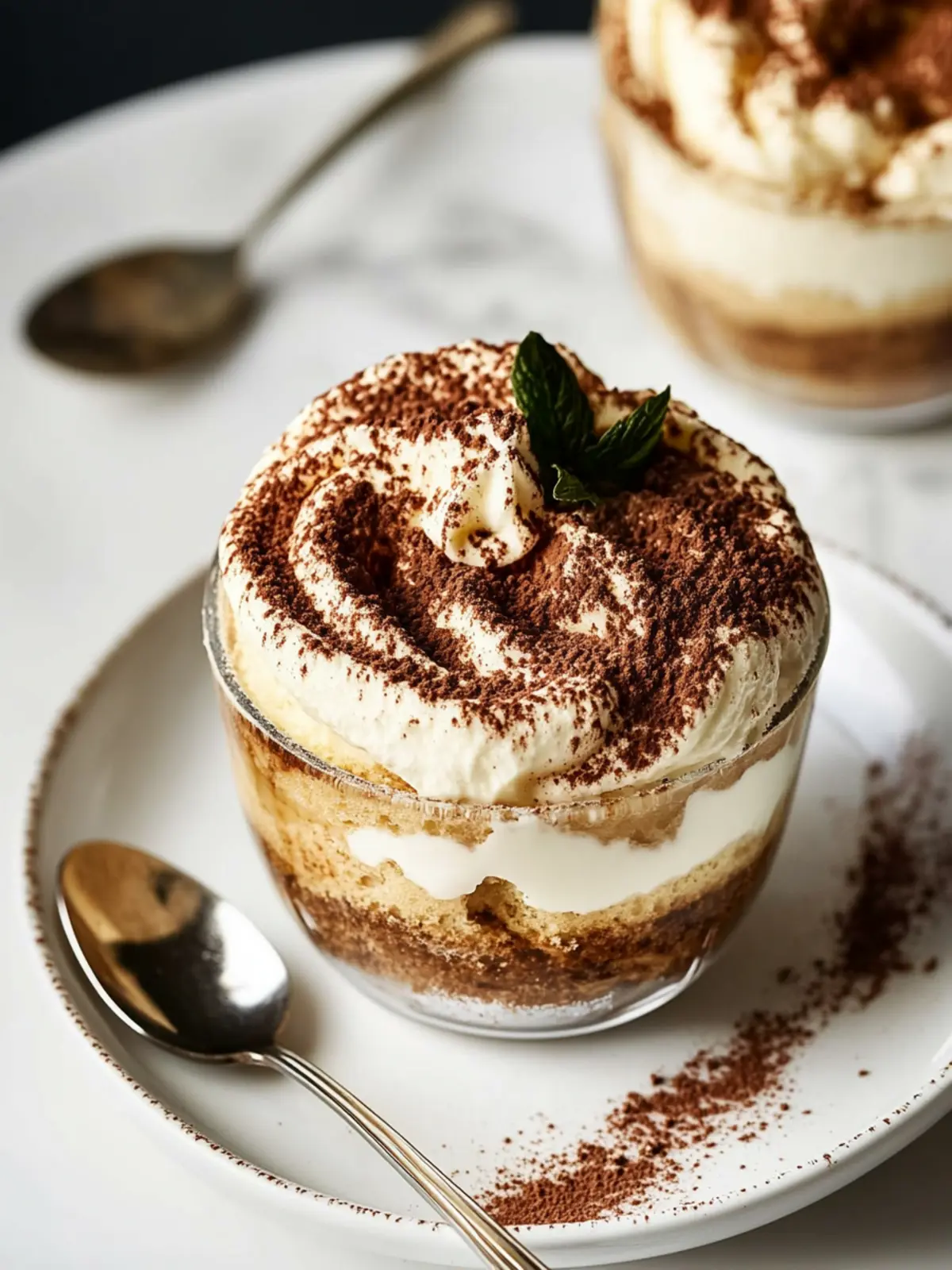 Creamy-Dreamy Individual Tiramisu Cups for Effortless Elegance 2 Creamy-Dreamy Individual Tiramisu Cups
