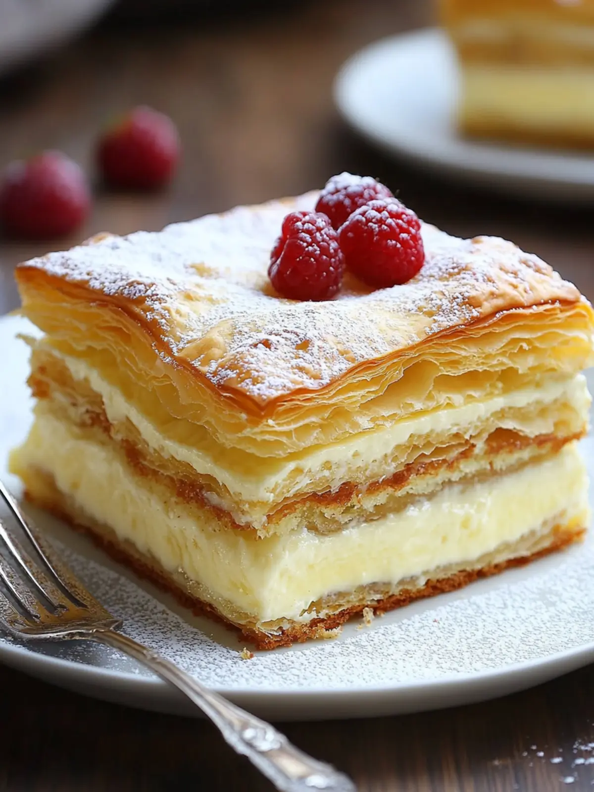 Irresistible Vanilla Custard Puff Pastry Cake You’ll Love 2 Vanilla Custard Puff Pastry Cake